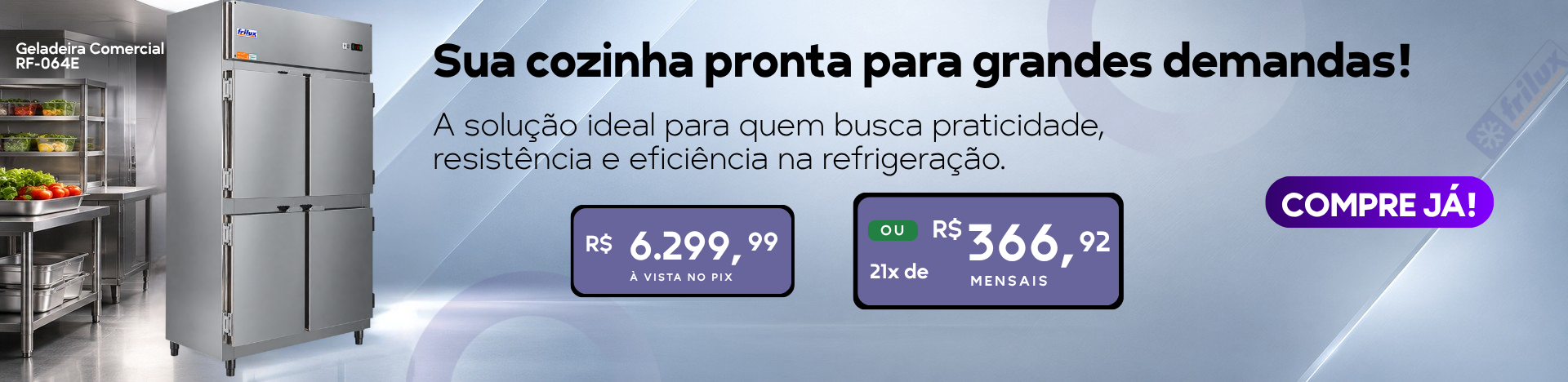 geladeira comercial
