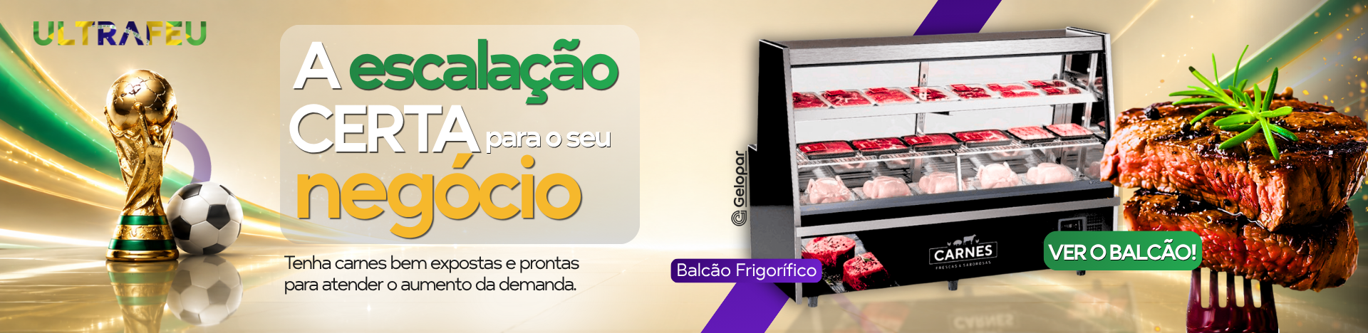 Balcão frigorífico 